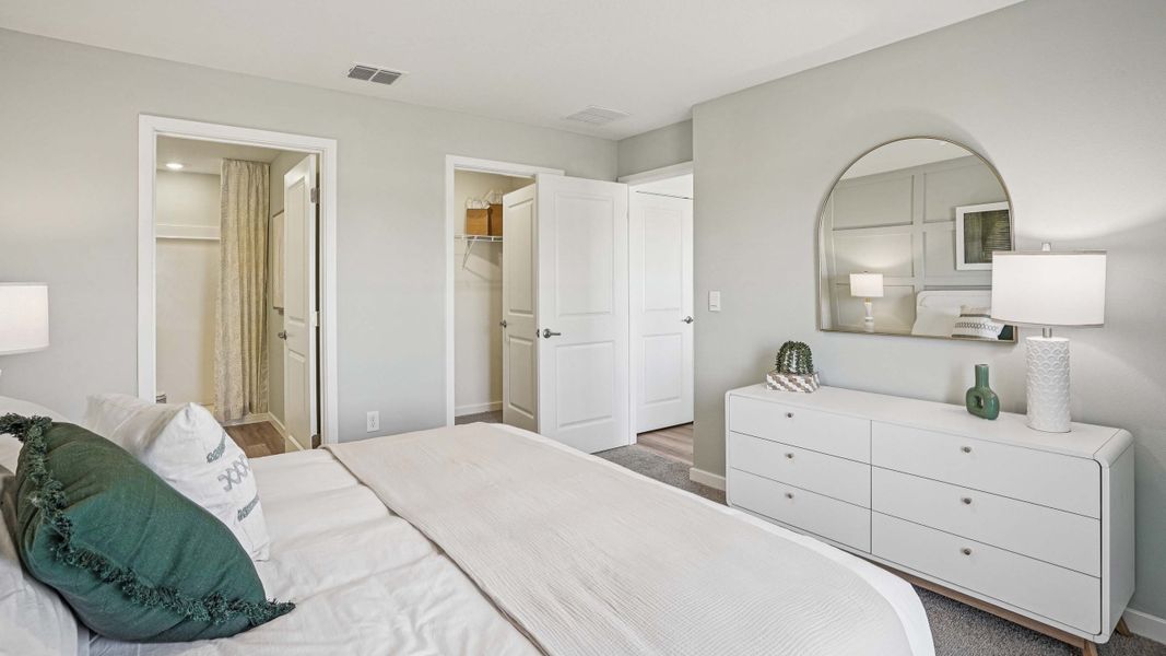 Furnished interior in a model home at Somerset Bay in Spring Hill (Image 25).