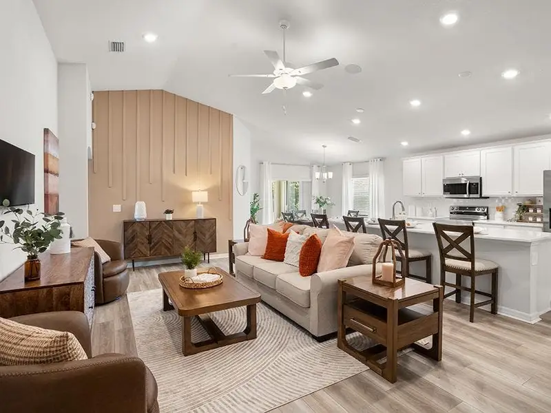 These Ruskin new homes feature desirable open-concept layouts - Parker model home in Ruskin, FL