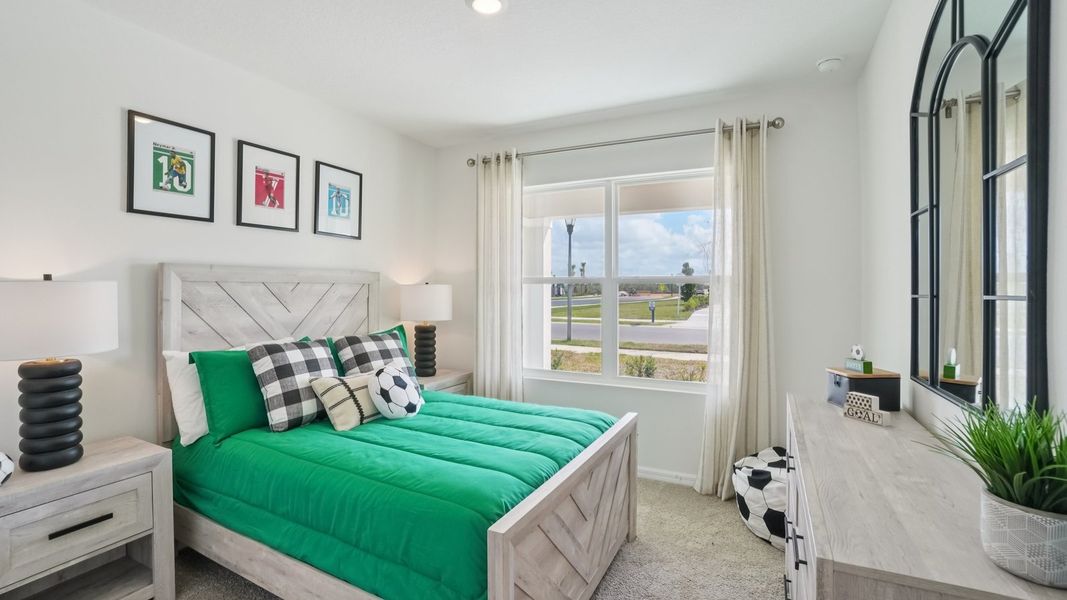 Furnished interior in a model home at Summit View in Dade City (Image 20).