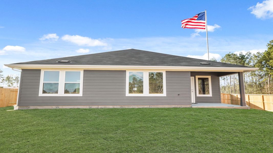 Exterior details of a home in New Waverly Station, New Waverly (Image 3).