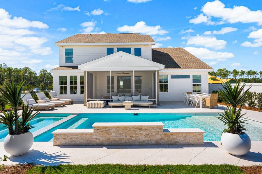 Exterior details of a home in The Dunes at Sandbar, Santa Rosa Beach (Image 20).