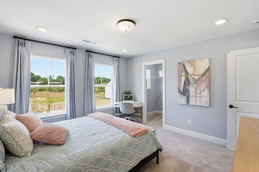 Furnished interior in a model home at Ashton Park in Monroe (Image 33).