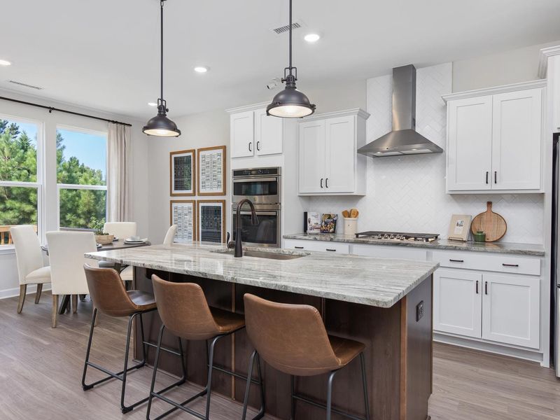 Furnished interior in a model home at Woodland Crossing in Zebulon (Image 28). Furnished interior in a model home at Woodland Crossing in Zebulon (Image 28).