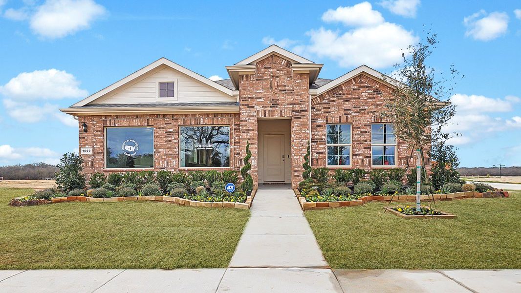 Front exterior of a home in the Lankford Farms community, located in Cleburne, TX (Image 2).