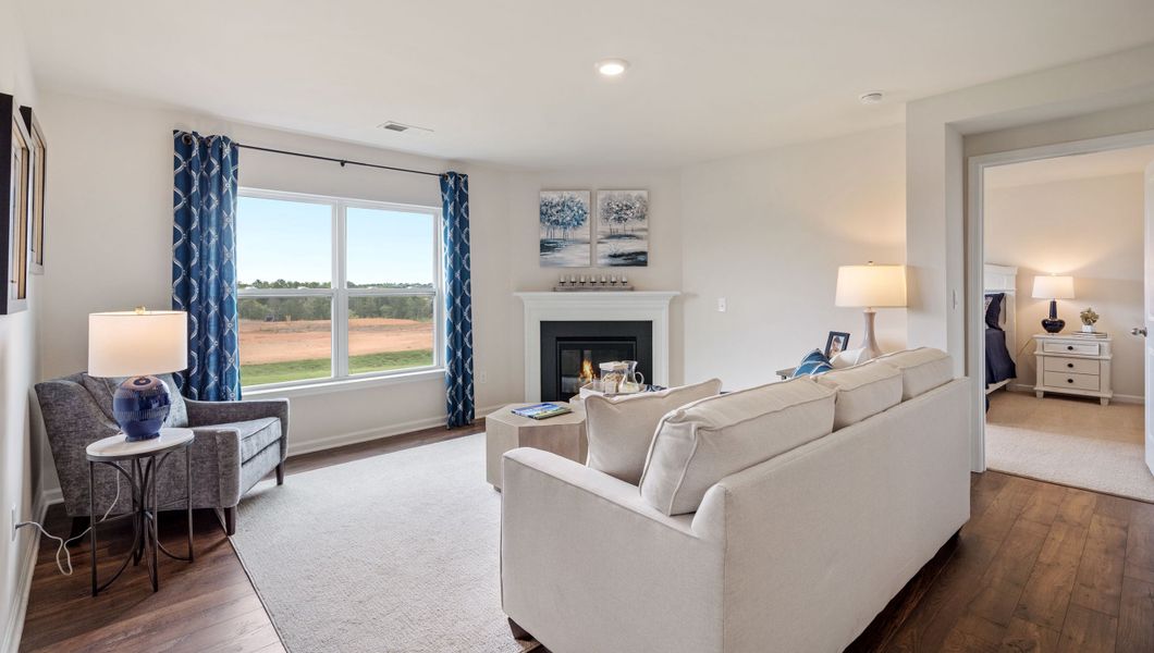 Furnished interior in a model home at Lakestone in Woodruff (Image 16). Furnished interior in a model home at Lakestone in Woodruff (Image 16).