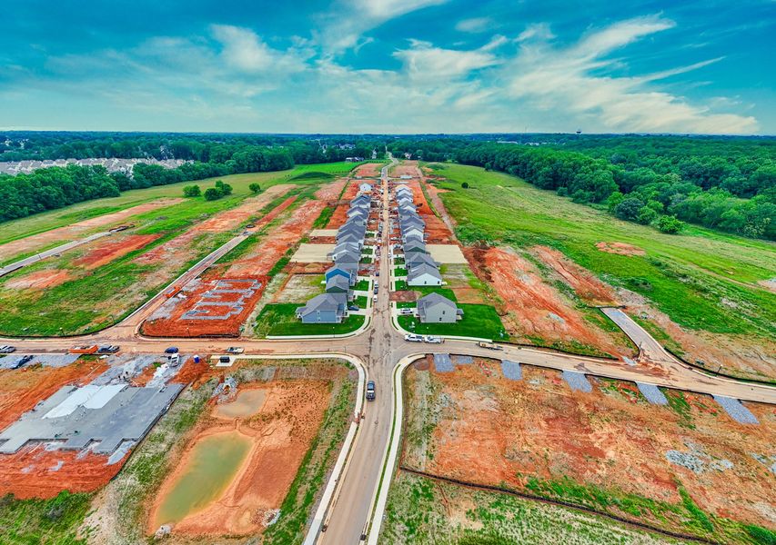 Homes under construction in the Dorris Farm Villas community in White House, TN (Image 26). Homes under construction in the Dorris Farm Villas community in White House, TN (Image 26).