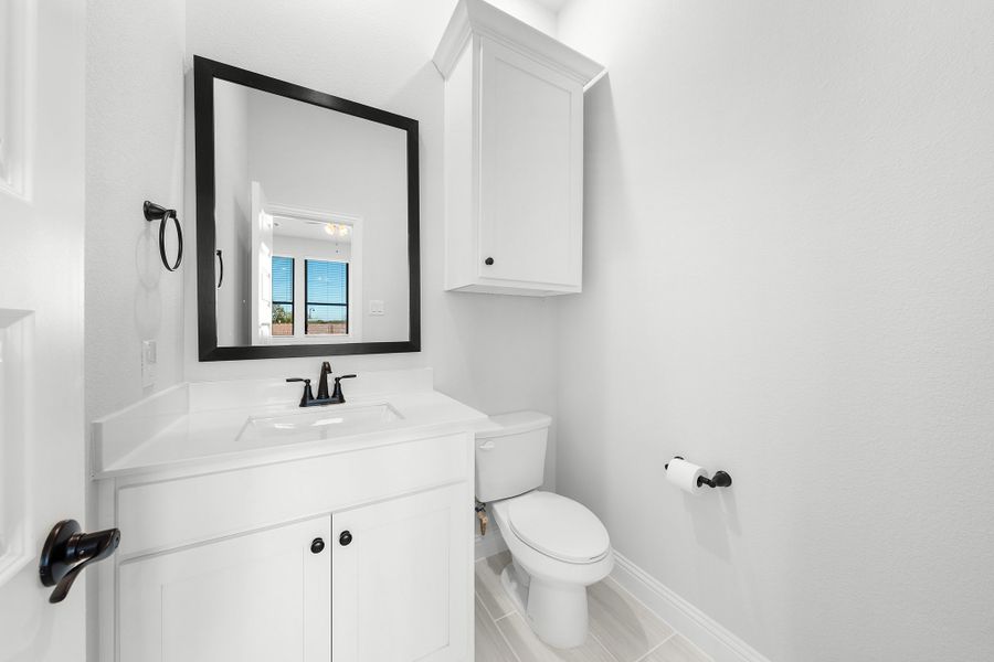 Furnished interior in a model home at Levante in Waxahachie (Image 22).