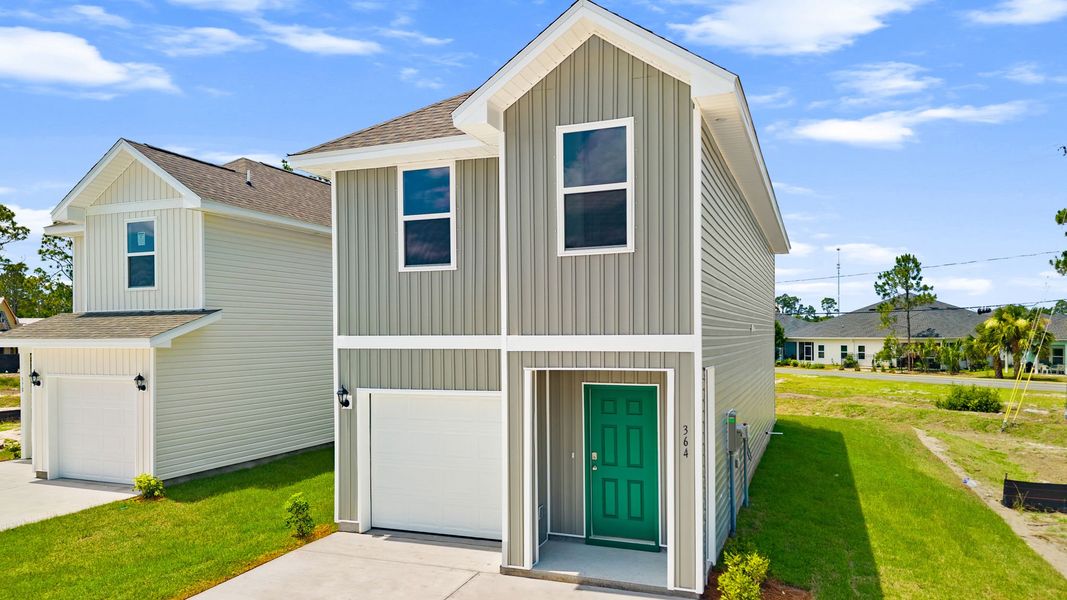 Front exterior of a home in the Salt Pines community, located in Port Saint Joe, FL (Image 4). Front exterior of a home in the Salt Pines community, located in Port Saint Joe, FL (Image 4).