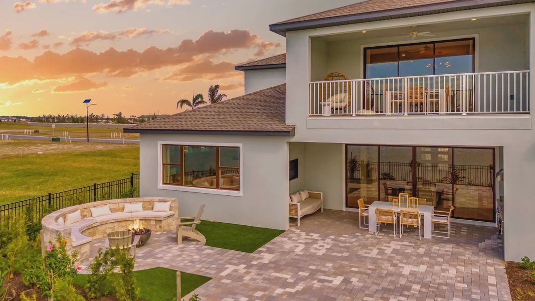 Exterior details of a home in Biscayne Landing at Seaire, Parrish (Image 3).