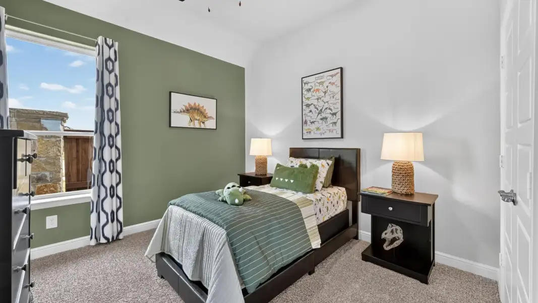 Furnished interior in a model home at Wildflower Ranch in Justin (Image 31).