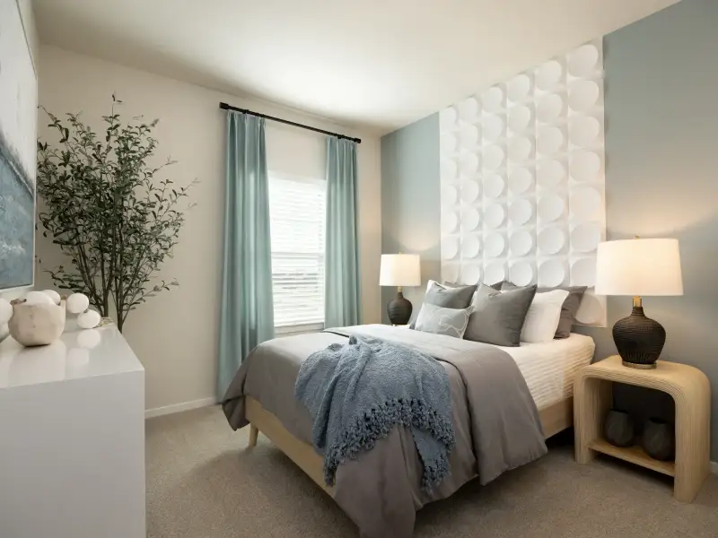 Furnished interior in a model home at Bridge Creek Village - City Series in Cypress (Image 7). Furnished interior in a model home at Bridge Creek Village - City Series in Cypress (Image 7).