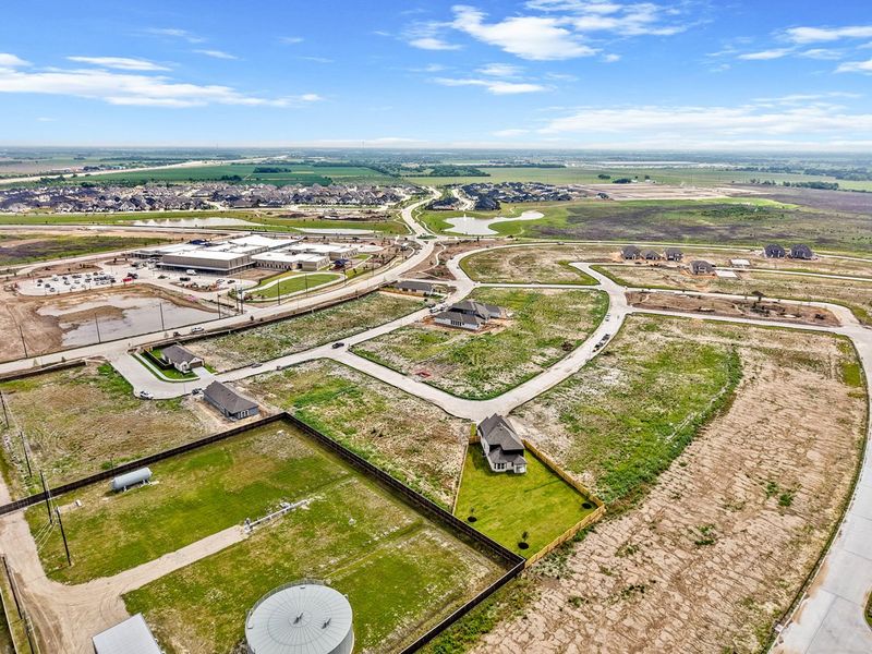 Site preparation and early development at Brookewater in Rosenberg, TX (Image 39).