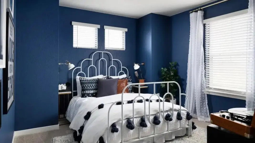 Furnished interior in a model home at Timber Lark in Fort Collins (Image 11). Furnished interior in a model home at Timber Lark in Fort Collins (Image 11).