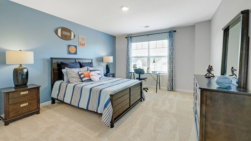 Furnished interior in a model home at Estates at Deer Hollow in Grovetown (Image 13).