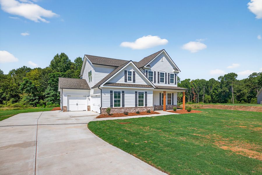 Front exterior of a home in the Cotton Creek community, located in Good Hope, GA (Image 12).