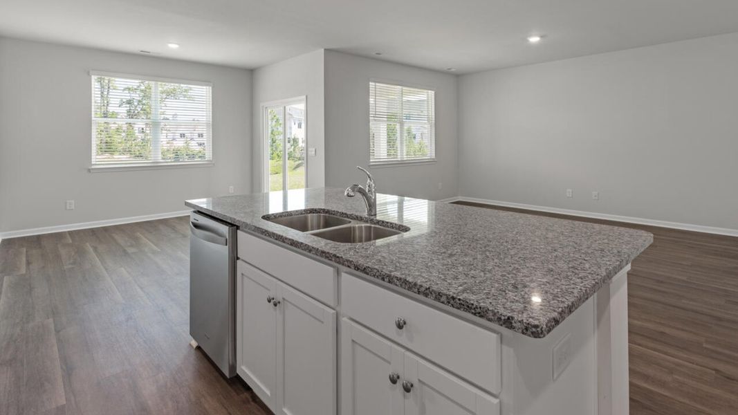 Furnished interior in a model home at Merchant Point in Jacksonville (Image 7).