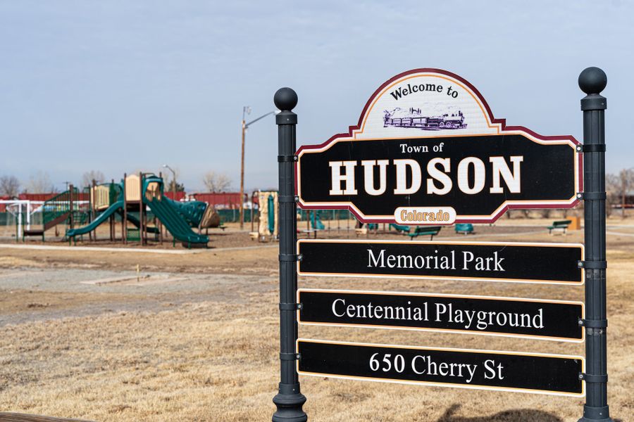 Hudson Memorial Park Signage