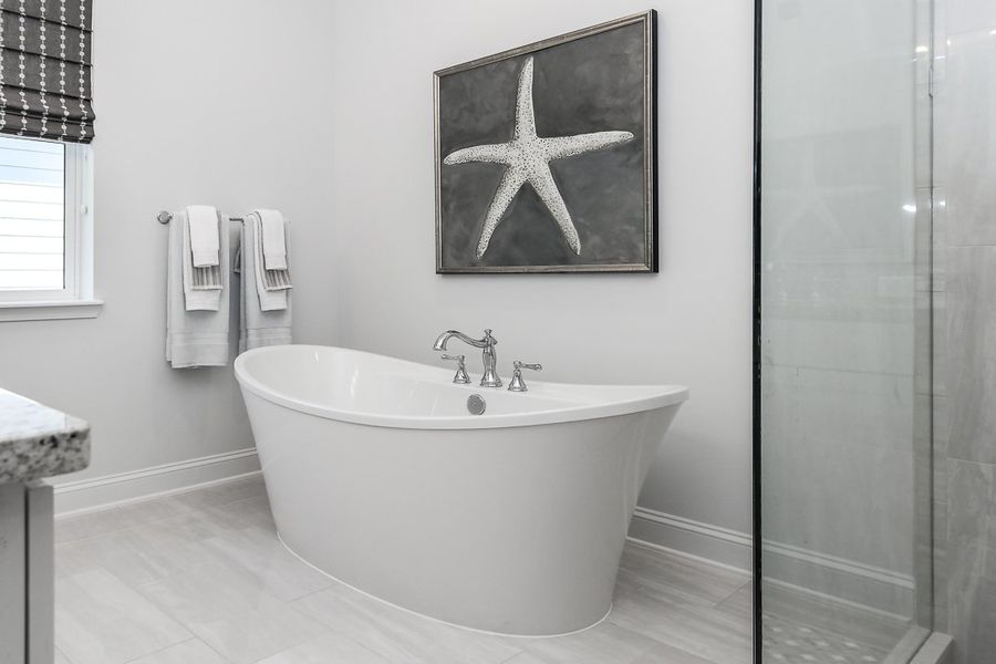 Furnished interior in a model home at Heritage Trace in Nocatee in Ponte Vedra (Image 34). Furnished interior in a model home at Heritage Trace in Nocatee in Ponte Vedra (Image 34).