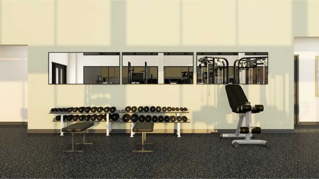 Fitness center Fitness center
