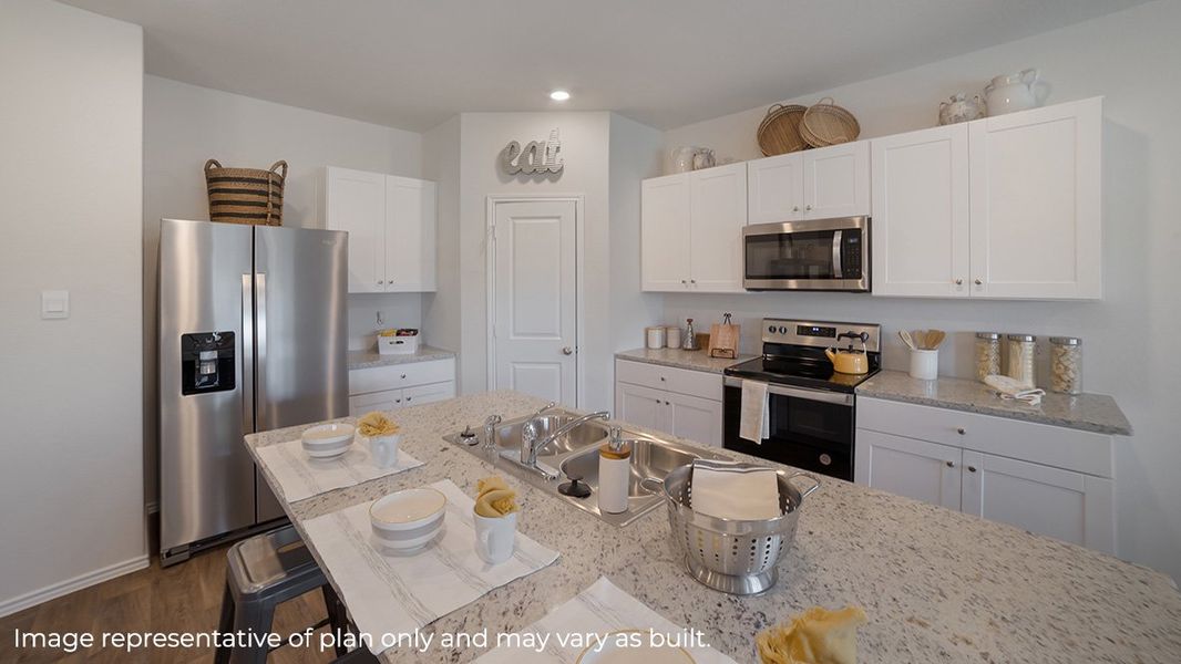 Furnished interior in a model home at Hunters Ranch in San Antonio (Image 9). Furnished interior in a model home at Hunters Ranch in San Antonio (Image 9).