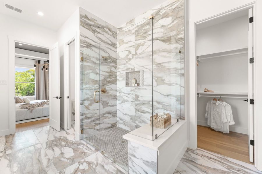 Furnished interior in a model home at Park Hills in Rockwall (Image 32). Furnished interior in a model home at Park Hills in Rockwall (Image 32).