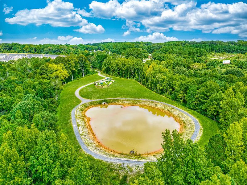 Pond and Walking Trail | Georgia's Landing