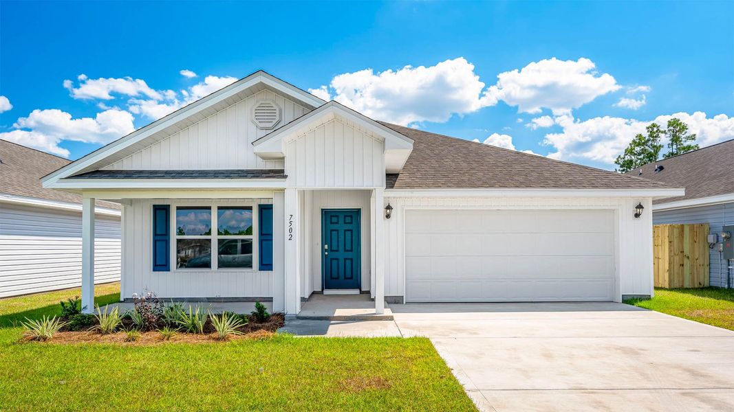Front exterior of a home in the Morningside community, located in Panama City, FL (Image 12).