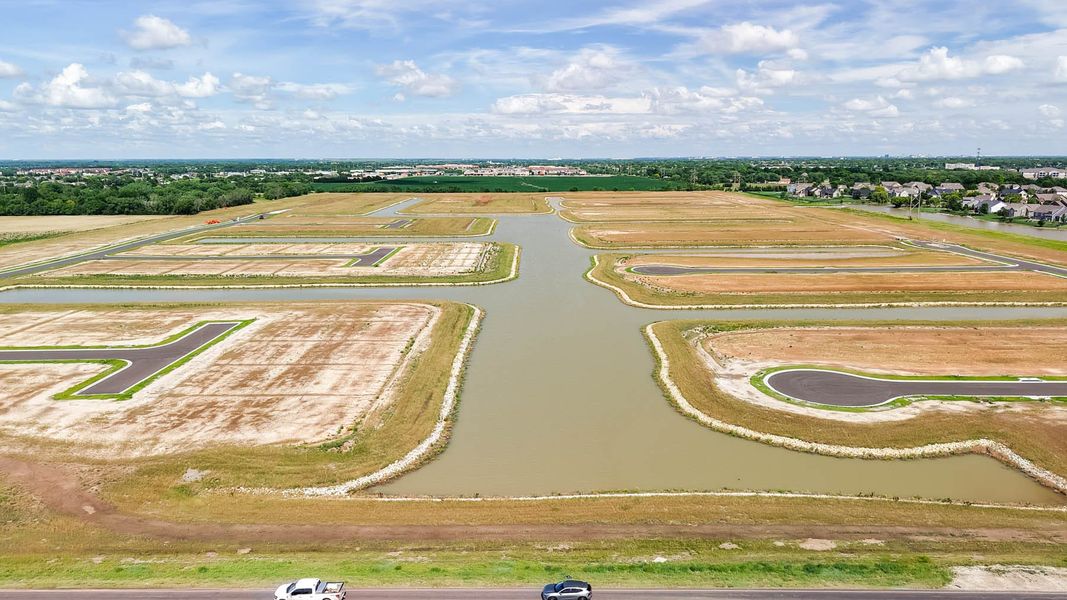 Site preparation and early development at The Courtyards at Waterford Reserve in Maize, KS (Image 4).