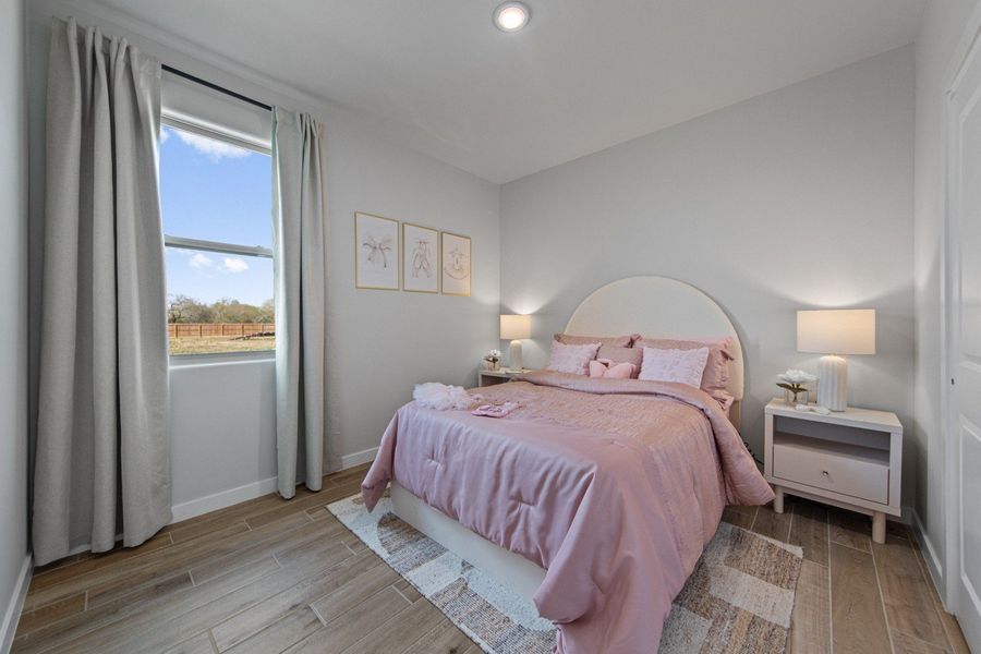 Furnished interior in a model home at Paloma Ranch in Harlingen (Image 36).