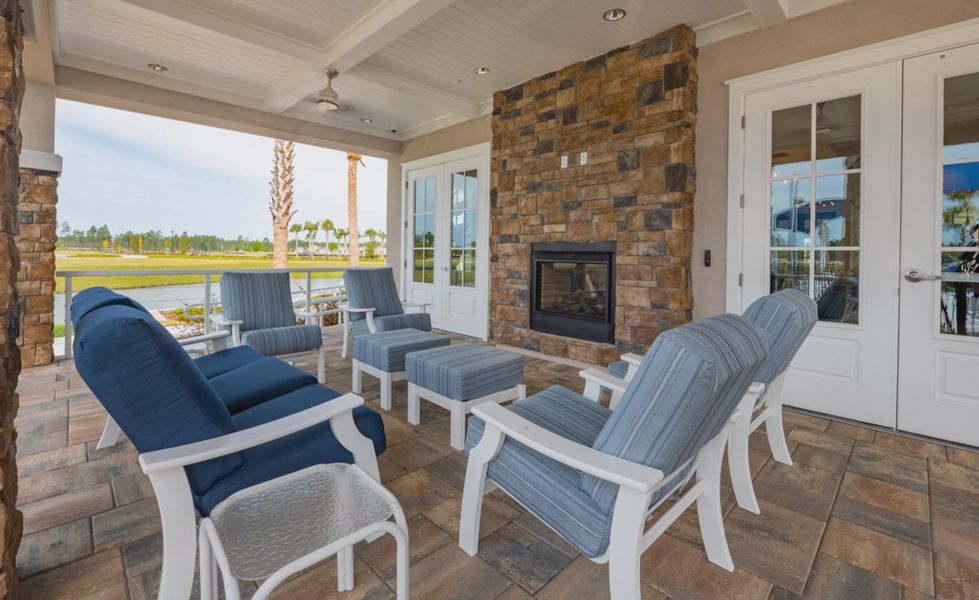 Exterior details of a home in SilverLeaf, St. Augustine (Image 5).