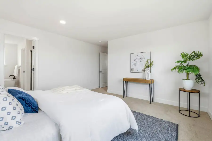 Furnished interior in a model home at Rosengarth Estates in Bend (Image 24).