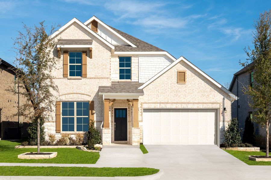 Front exterior of a home in the Whitewing Trails community, located in Princeton, TX (Image 5).