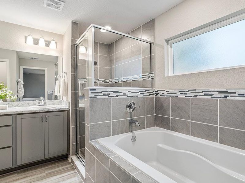 And, private and luxurious en-suite baths - Parker home plan And, private and luxurious en-suite baths - Parker home plan