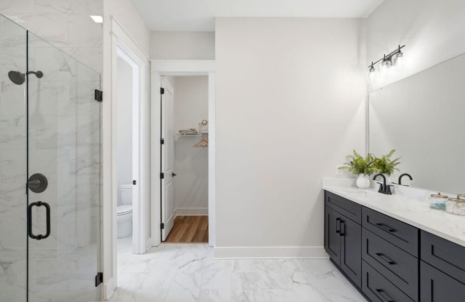 Furnished interior in a model home at Oak Haven in Tallahassee (Image 12).