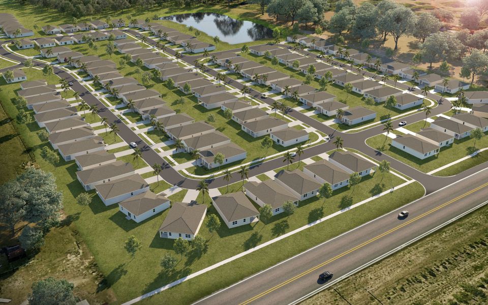 Neighborhood Rendering of Village at Windsor Reserve