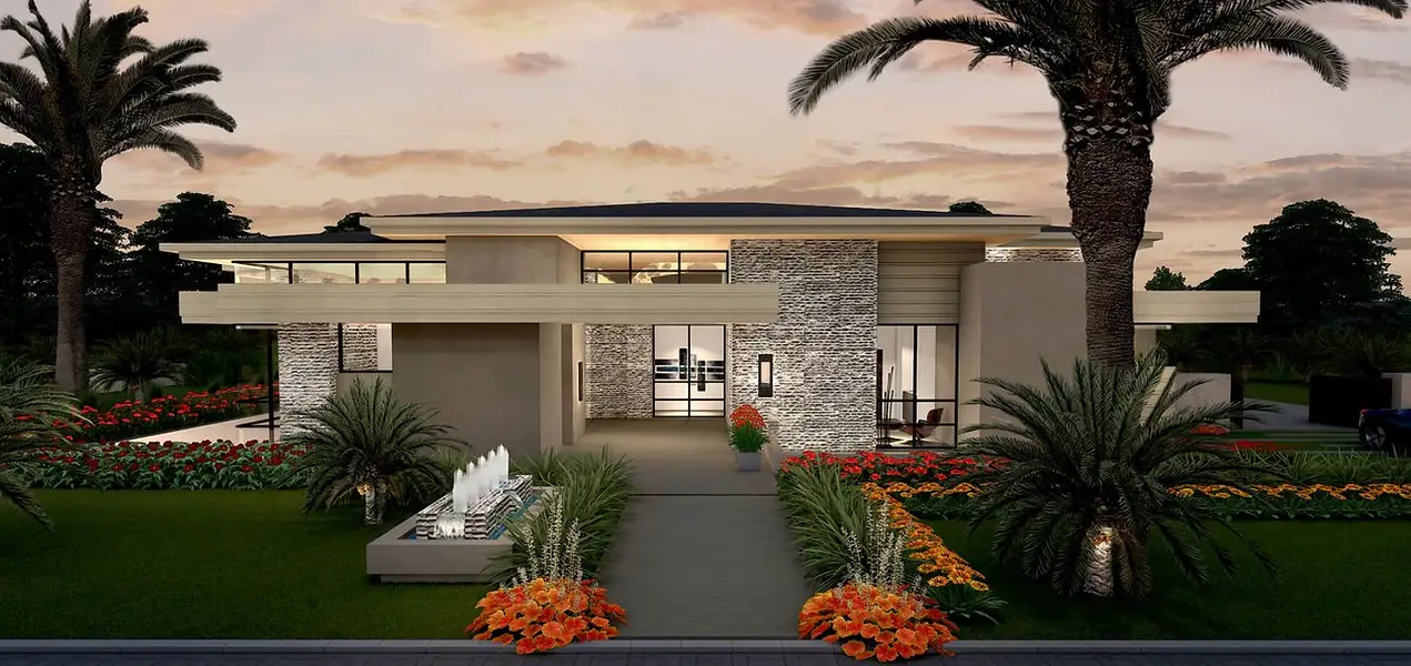 Front exterior of a home in the The Ritz-Carlton Residences Paradise Valley community, located in Paradise Valley, AZ (Image 4).