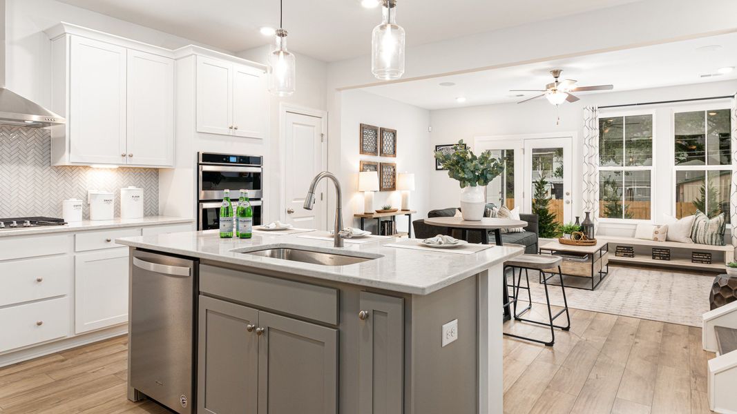 Furnished interior in a model home at Indigo at the Preserve in Myrtle Beach (Image 7). Furnished interior in a model home at Indigo at the Preserve in Myrtle Beach (Image 7).