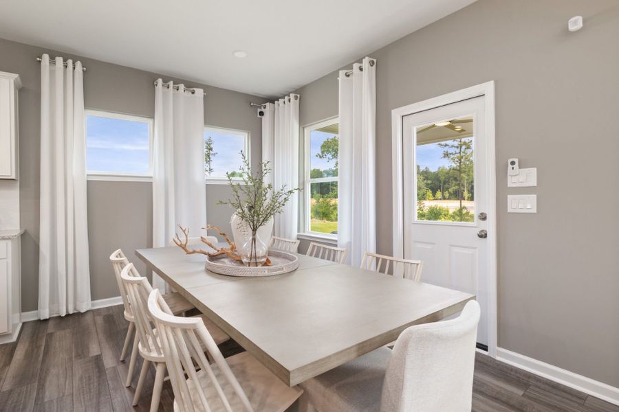 Formal Dining Space Great for Hosting