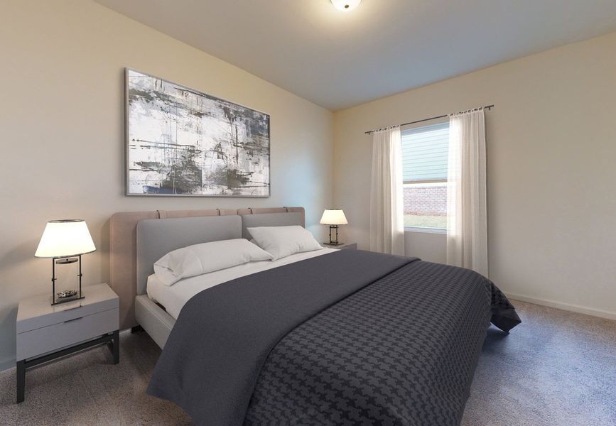 Furnished interior in a model home at Magic Ranch in Florence (Image 9). Furnished interior in a model home at Magic Ranch in Florence (Image 9).