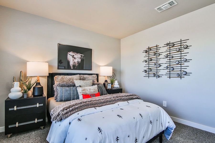 Furnished interior in a model home at Viridian in Lubbock (Image 8).