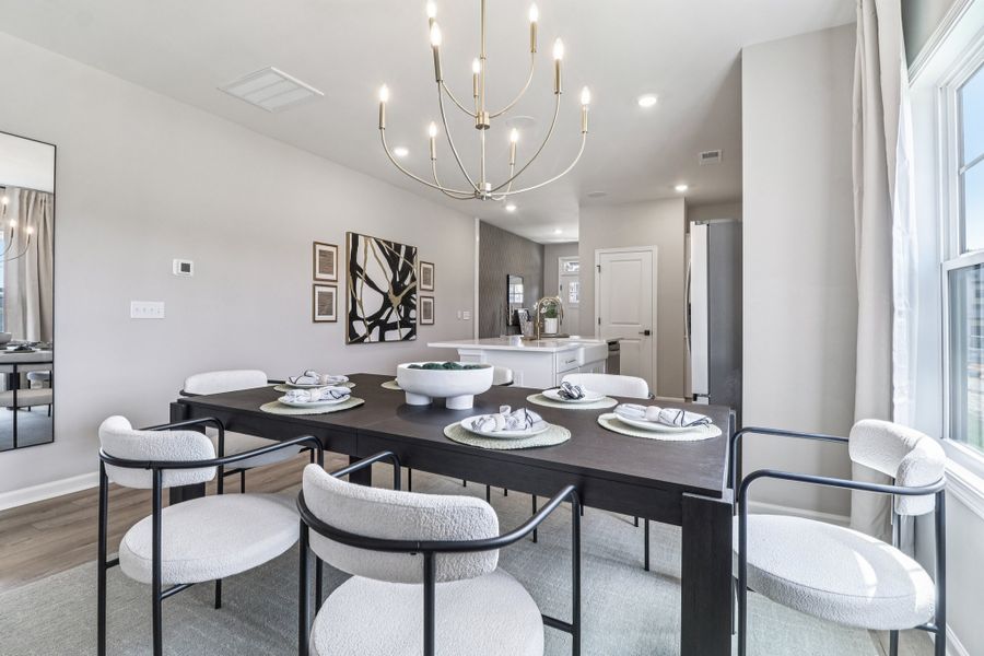 Furnished interior in a model home at Dunbar Village in Cayce (Image 10).