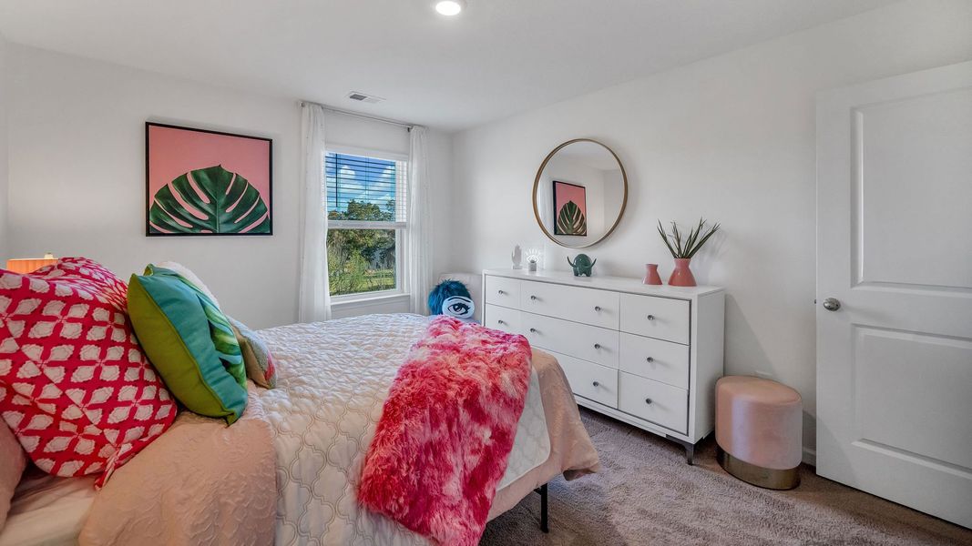 Furnished interior in a model home at Catlett Cove in Knoxville (Image 24). Furnished interior in a model home at Catlett Cove in Knoxville (Image 24).