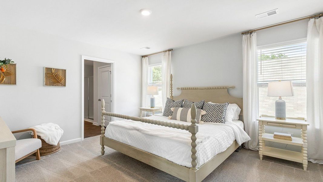 Furnished interior in a model home at Havenwood in North Charleston (Image 5).
