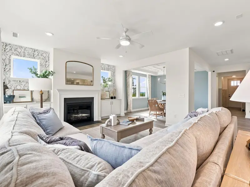 Furnished interior in a model home at Montrose in Aberdeen (Image 6).