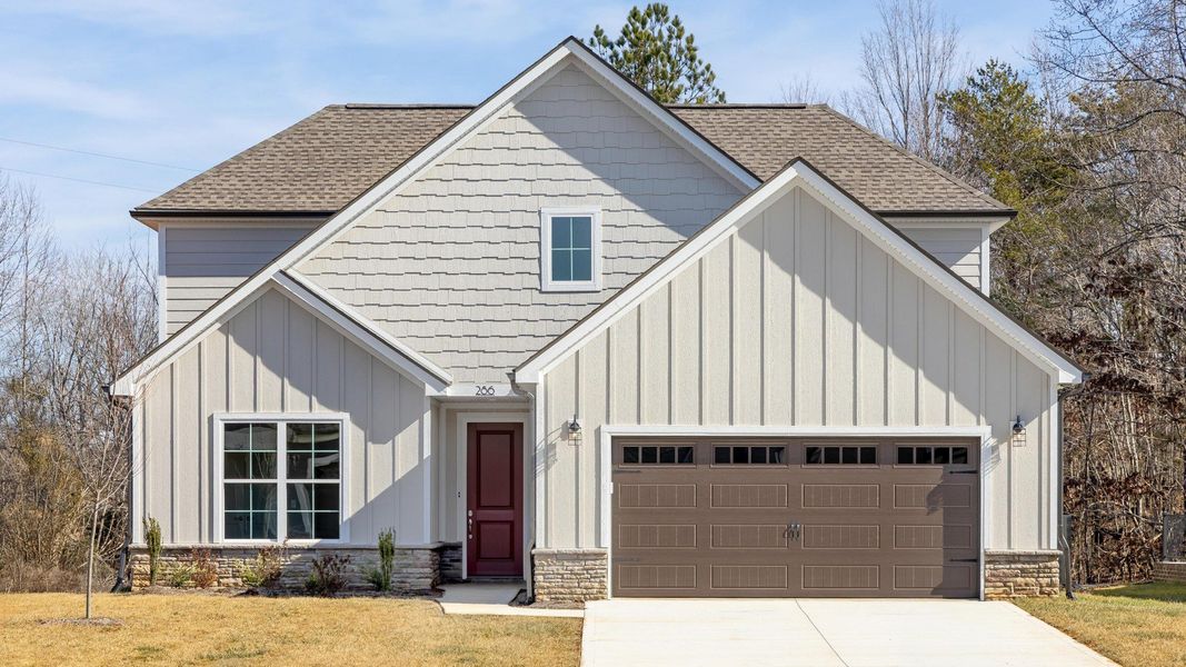 Front exterior of a home in the The Grove at Haven Hill community, located in Lenoir City, TN (Image 4). Front exterior of a home in the The Grove at Haven Hill community, located in Lenoir City, TN (Image 4).
