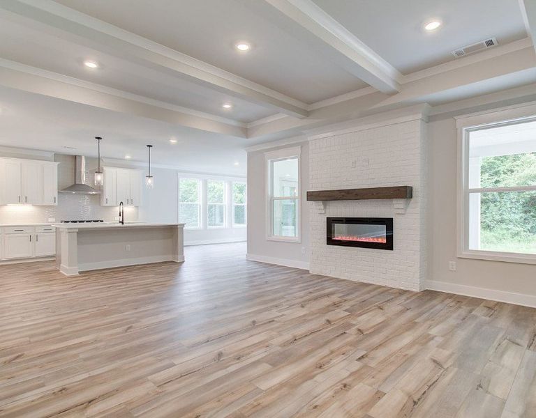 Furnished interior in a model home at The Grand in Jefferson (Image 4).