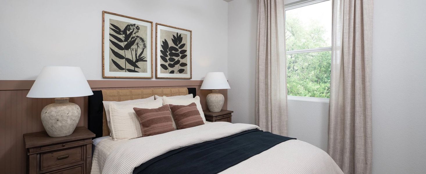 Furnished interior in a model home at Patterson Ranch in Georgetown (Image 15). Furnished interior in a model home at Patterson Ranch in Georgetown (Image 15).