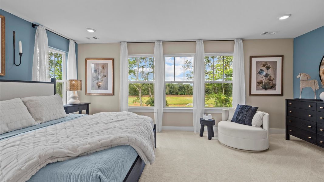 Furnished interior in a model home at Anna's Pointe in Simpsonville (Image 20). Furnished interior in a model home at Anna's Pointe in Simpsonville (Image 20).