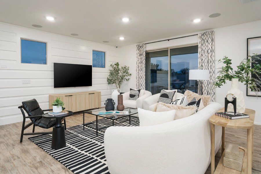 Furnished interior in a model home at Laveen Vistas III in Laveen (Image 34). Furnished interior in a model home at Laveen Vistas III in Laveen (Image 34).