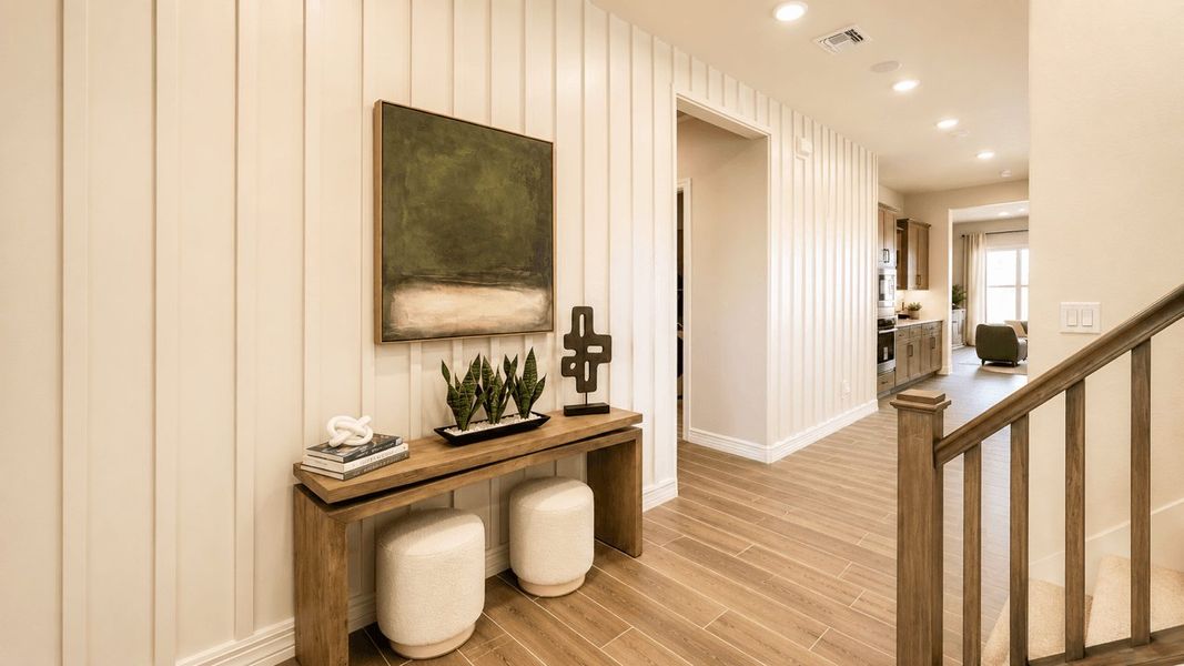 Furnished interior in a model home at Alta Vida at Westpark in Buckeye (Image 7).